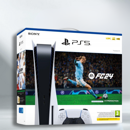 PS5 825GB STANDARD EDITION WHITE + EA FC 24